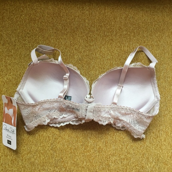 Rene Rofe Demi Push-Up Lace Bra in Cream NWT Size 34C - Picture 2 of 3
